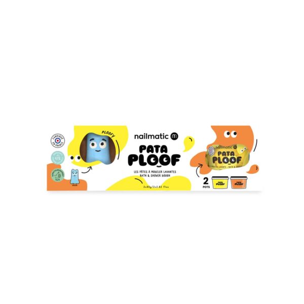 SET PATAPLOOF ORANGE YELLOW + PLOOFY NAILMATIC