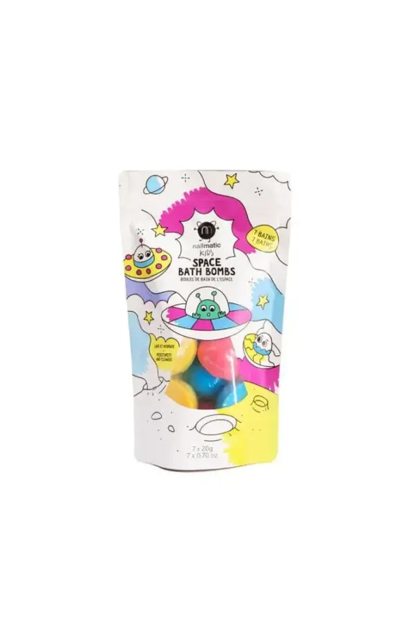 7 SPACE BATH BOMBS
