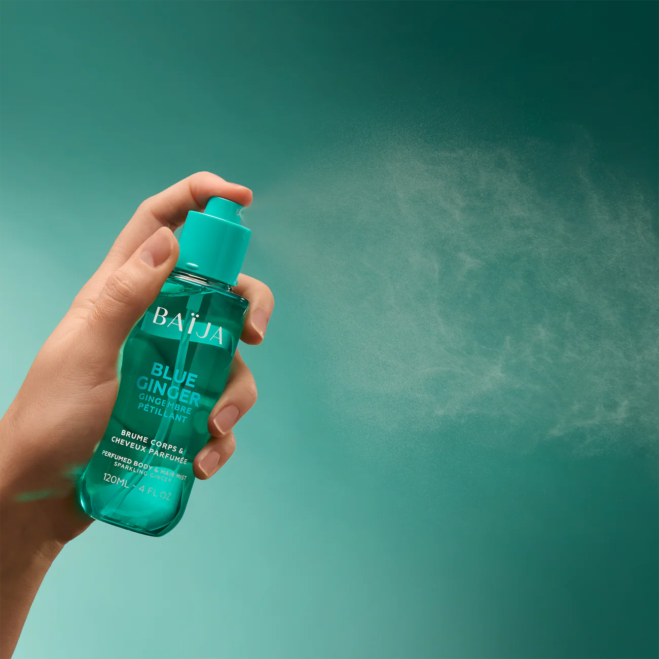 HAIR AND BODY MIST BLUE GINGER 120ML – Image 4