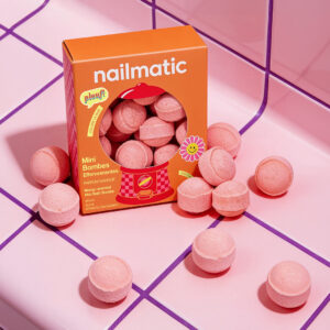 Boule de bain Mini billes de bain effervescentes Sweet Mango Nailmatic